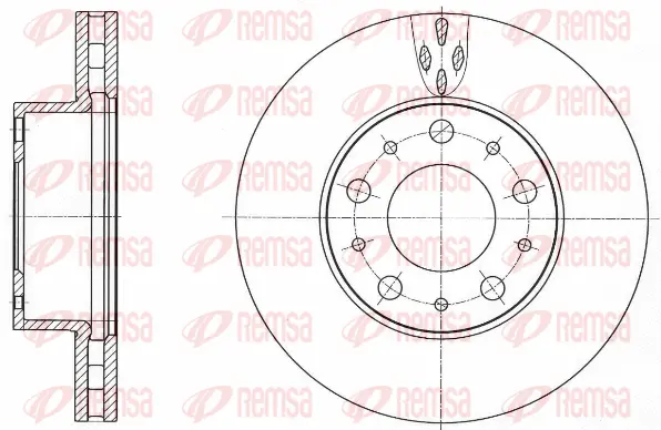 Brake Disc (61015 10)