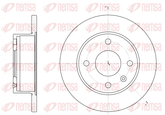Brake Disc (6103 00)