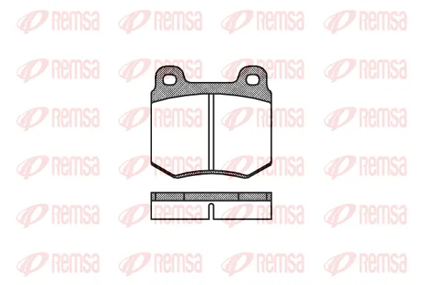 Brake Pad Set, disc brake (0069 10)