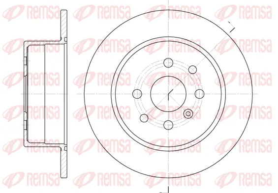 Brake Disc (6454 00)