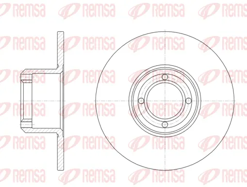 Brake Disc (6008 00)