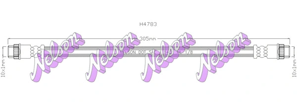 Brake Hose (H4783)