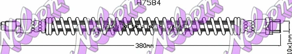 Brake Hose (H7584)