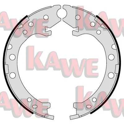 Brake Shoe Set, parking brake (09420)