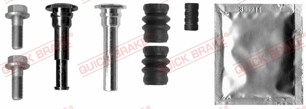 Guide Sleeve Kit, brake caliper (113-1317X)