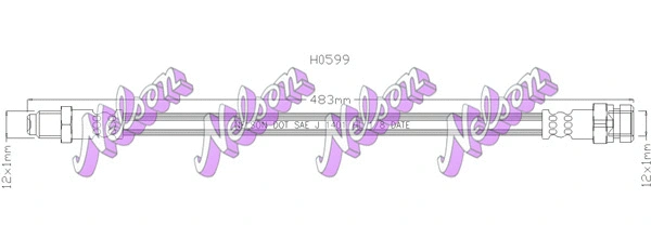 Brake Hose (H0599)