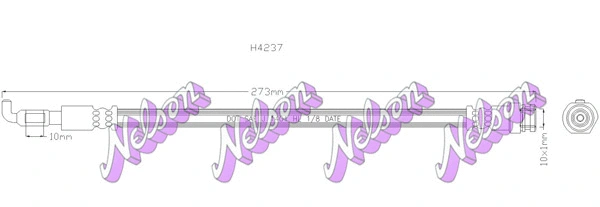 Brake Hose (H4237)