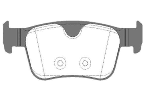 Brake Pad Set, disc brake (1551 11)