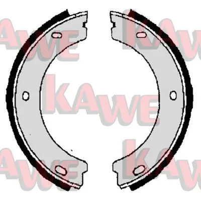 Brake Shoe Set, parking brake (06400)