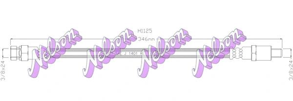 Brake Hose (H1125)