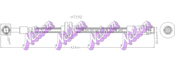 Brake Hose (H7192)