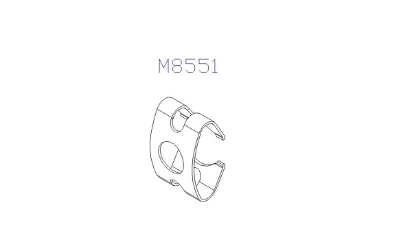 Brake Hose (M8551)