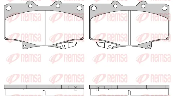 Brake Pad Set, disc brake (0429 04)