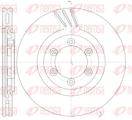 Brake Disc (61000 10)