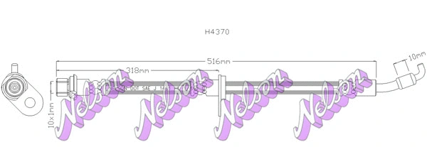 Brake Hose (H4370)
