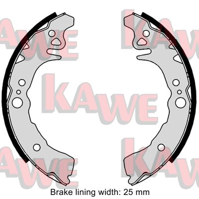 Brake Shoe Set (09010)