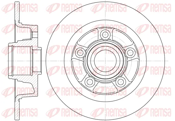 Brake Disc (61115 00)
