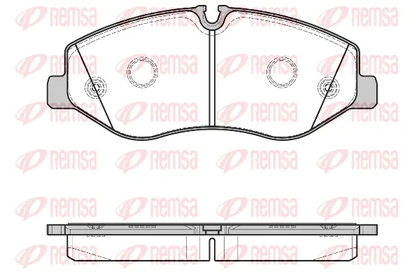 Brake Pad Set, disc brake (1623 00)