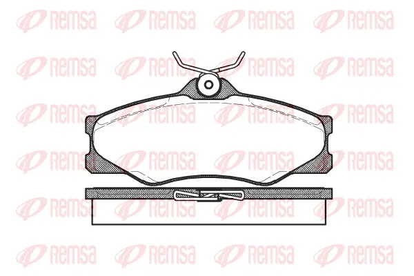 Brake Pad Set, disc brake (0223 00)