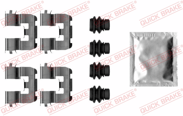 Accessory Kit, disc brake pad (109-0039)