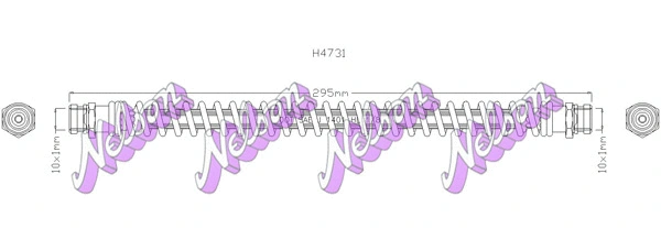 Brake Hose (H4731)