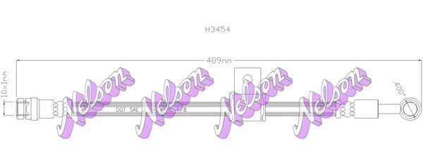 Brake Hose (H3454)