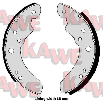Brake Shoe Set (01200)