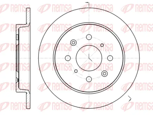 Brake Disc (61395 00)