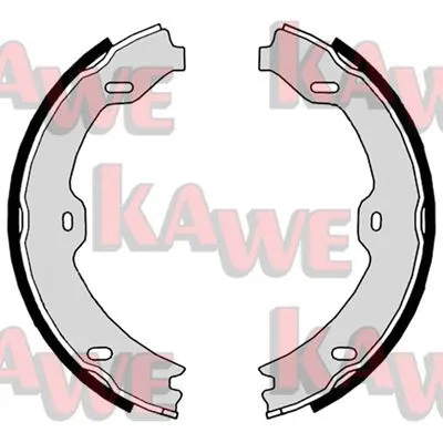 Brake Shoe Set, parking brake (09020)
