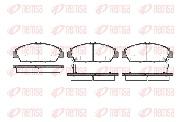 Brake Pad Set, disc brake (0406 02)