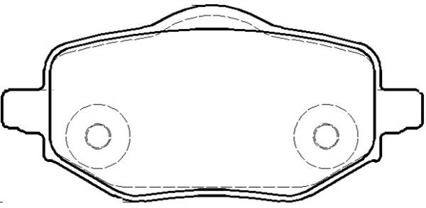 Brake Pad Set, disc brake (1952 00)