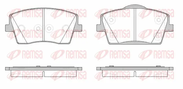 Brake Pad Set, disc brake (1823 00)