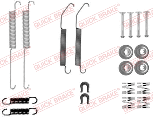 Accessory Kit, brake shoes (105-0033)