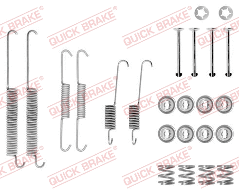 Accessory Kit, brake shoes (105-0678)