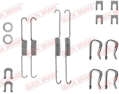 Accessory Kit, brake shoes (105-0557)