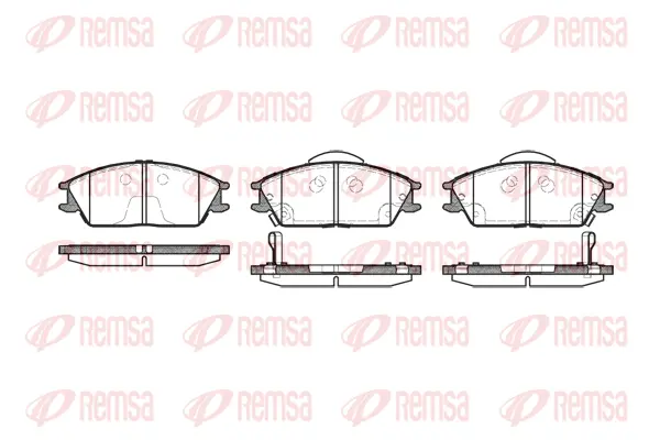 Brake Pad Set, disc brake (0224 22)
