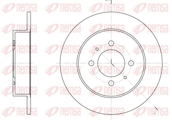 Brake Disc (6531 00)