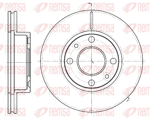 Brake Disc (61162 10)