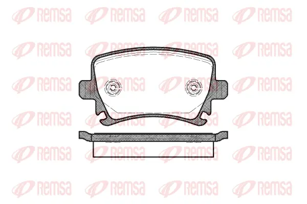 Brake Pad Set, disc brake (1031 00)