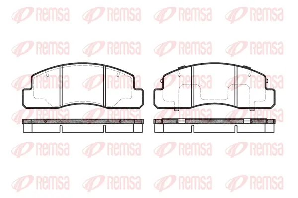 Brake Pad Set, disc brake (0495 00)
