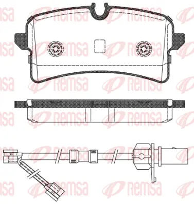 Brake Pad Set, disc brake (1505 02)