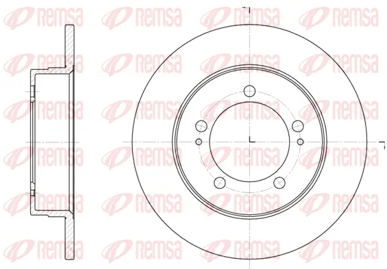 Brake Disc (6918 00)