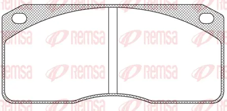 Brake Pad Set, disc brake (JCA278.00)