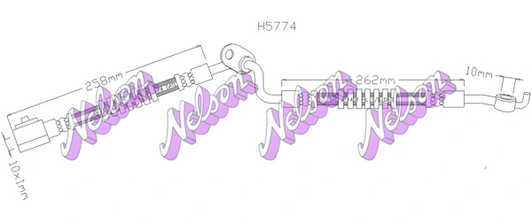 Brake Hose (H5774)