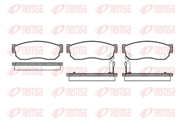 Brake Pad Set, disc brake (0149 02)