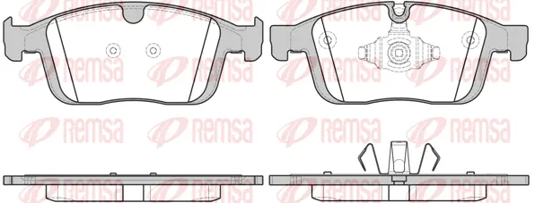 Brake Pad Set, disc brake (1689 00)