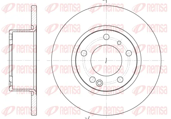 Brake Disc (6141 00)