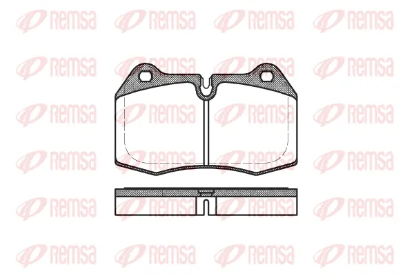 Brake Pad Set, disc brake (0441 00)