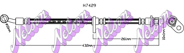 Brake Hose (H7429)