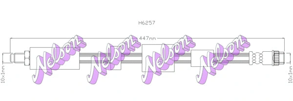 Brake Hose (H6257)